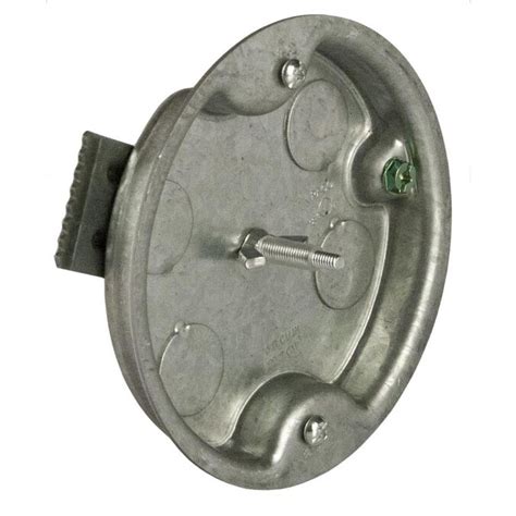 old work shallow round electrical box|shallow old work outlet box.